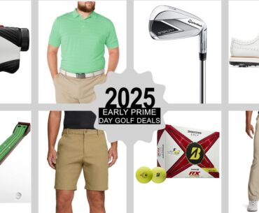 Early Prime Day golf sales, rangefinder, golf balls, equipment