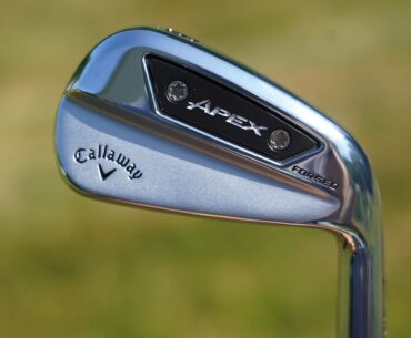 Callaway Apex Ai 150 Forged players irons with Ai Smart Face tech