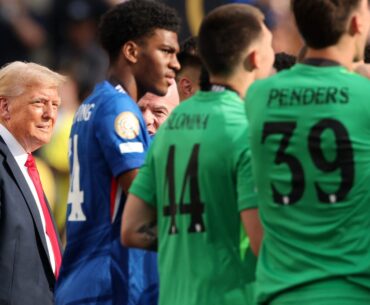 Trump booed at FIFA final, wins another golf tournament at his own club
