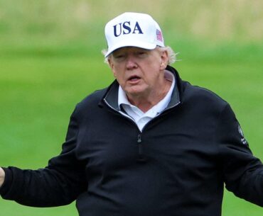 Trump cheating at golf? Video, accusations go viral on Scotland trip