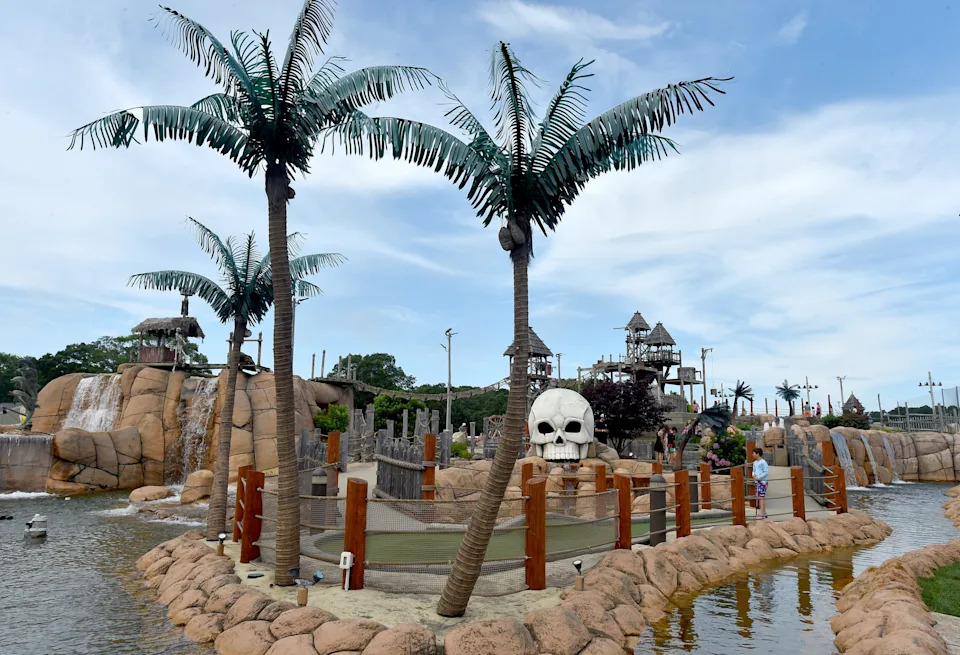 Skull Island Adventure Golf & Sports World in South Yarmouth offers a mini golf course. 
Photo taken July 17, 2025