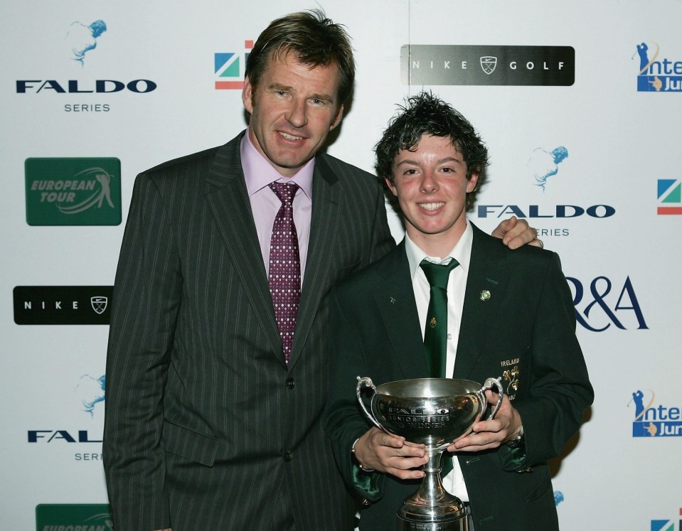 Faldo has known McIlroy since the Northern Irishman was a kid