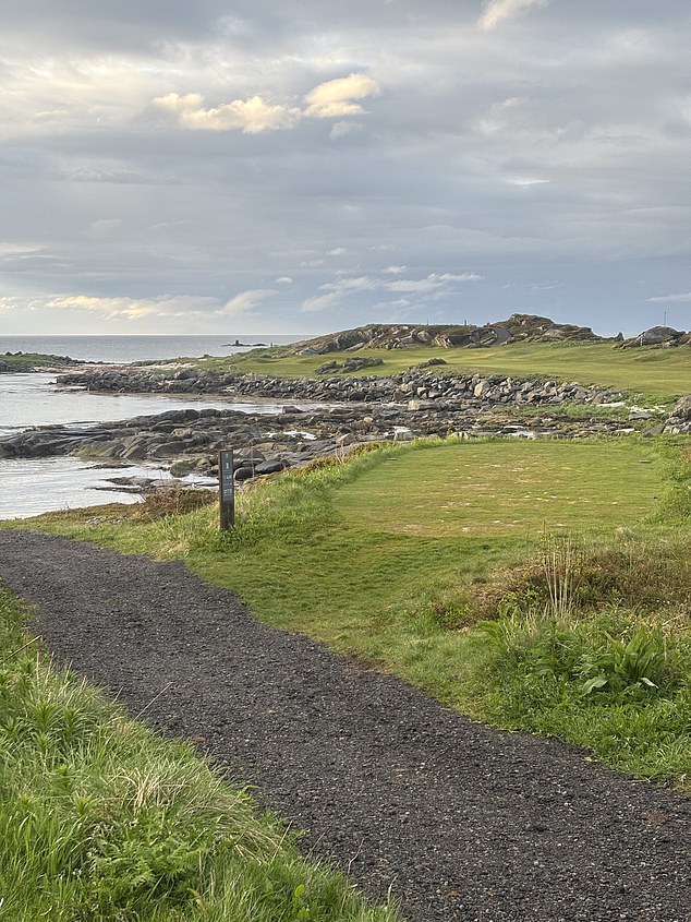 Plenty of holes brush up against the rocky shoreline and feature the North Sea