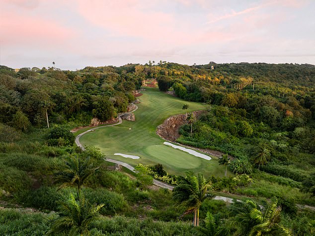 The course is situated 1000ft above sea level on 475 acres of land that used to be a sugar plantation