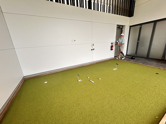 You can also take advantage of the club's state of the art putting lab, which features high-spec cameras to help you get the ball in the hole