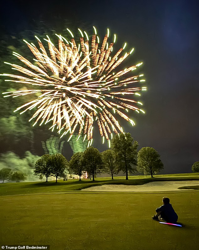 Fireworks at Bedminster on Memorial Day