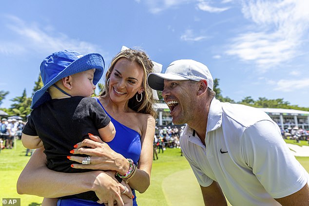 The couple welcomed their son Crew in 2023, the same year he won his most recent major