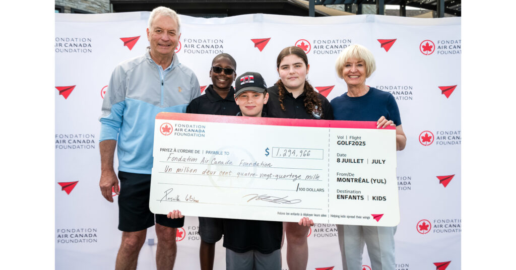 Air Canada Foundation's 13th Annual Golf Tournament Nets $1.3 Million