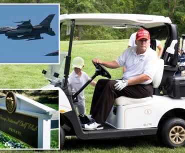 US Air Force fighter jets intercept another aircraft incursion over Trump's NJ golf course