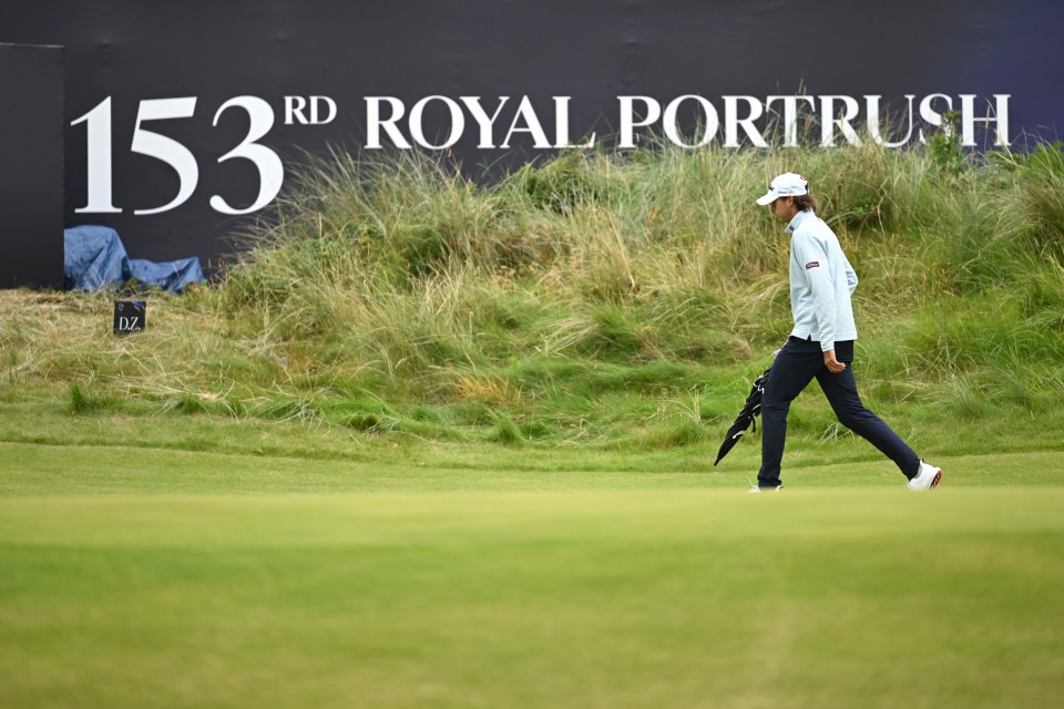 The weather wreaked havoc with the opening round as players expressed their frustration at the slow pace of play