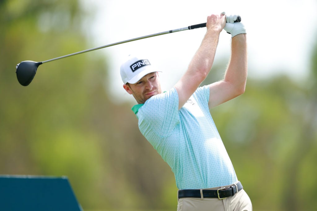 Brian Campbell in action at the Mexico Open At VidantaWorld