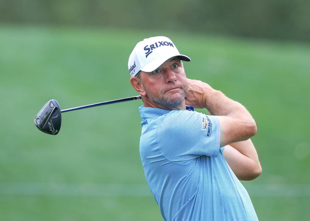 Lucas Glover in action at THE PLAYERS Championship 2025 - Final Round