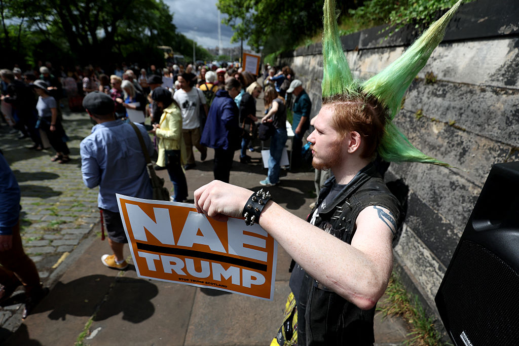 BRITAIN-SCOTLAND-US-TRUMP