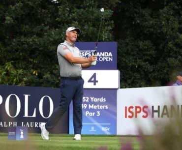 Harrington well in the mix as Alker sets early pace at Senior Open