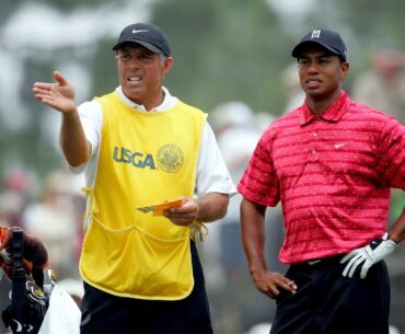 Tiger Woods' former caddie suggests the problem with golf right now which is the cause of slow play on the PGA Tour