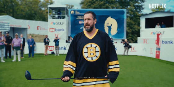 Adam Sandler has made the 'Happy Gilmore' swing one of golf's most iconic shots
