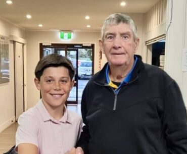 On The Up: Young golfer Sascha Apanui wins Ōmokoroa Cup against club president