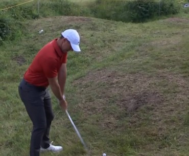 Rory hits out of rough, uncovers buried second ball in unique situation
