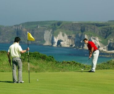 Hosting The Open this July, Royal Portrush Golf Club, in County Antrim.