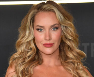 Paige Spiranac puts on busty display in see-through gown as Scheffler brings Claret Jug to Happy Gilmore 2 premiere