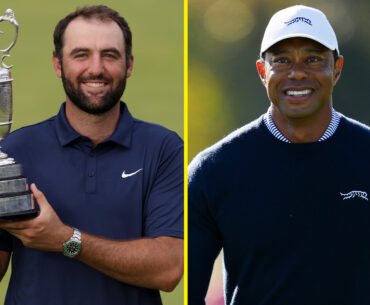 'They're a bit silly' - Scottie Scheffler has emphatic reaction to Tiger Woods comparisons after The Open win