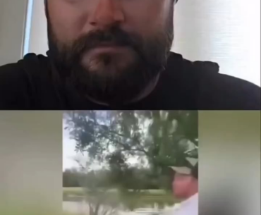 The golfer who got tossed into the pond during the slow play altercation has released an apology video.