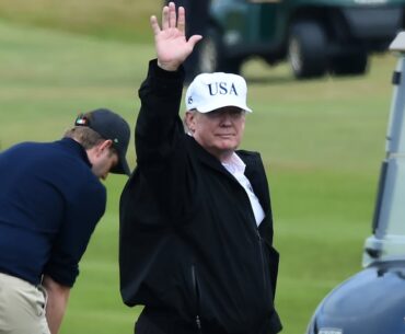 Cops Prep for Trump Golf Visit After Mass Protests Rocked Last Trip