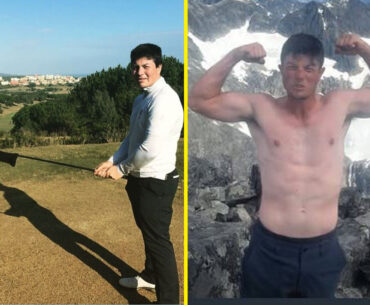 Viktor Hovland shows off epic body transformation while trekking through Norwegian mountains
