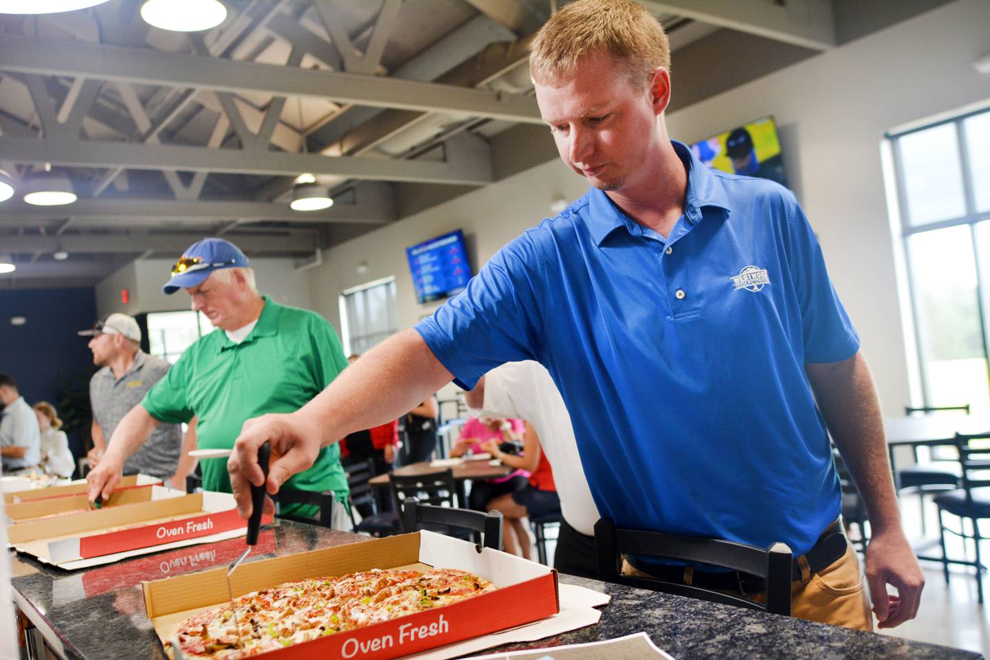 The new clubhouse at Westwood Golf Course offers a variety of different food for golfers and non-golfers to enjoy. The menu is greatly expanded from what was available at the old clubhouse.