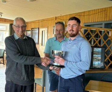 Inverness golfer is crowned Golspie Golf Club champion for the first time in his career