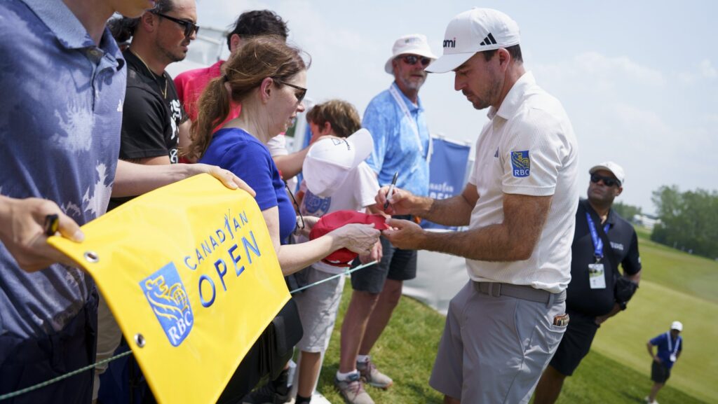 Nick Taylor is still the face of the RBC Canadian Open — literally