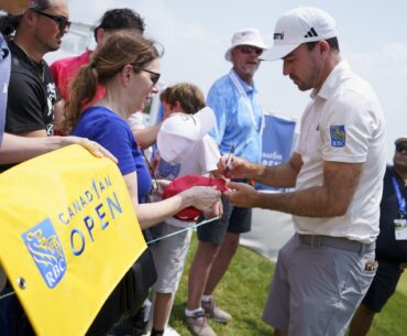Nick Taylor is still the face of the RBC Canadian Open — literally
