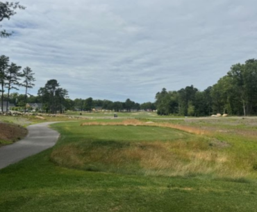 The new, public nine-hole South Shore Village Golf Club is part of a brand new 55+ development in South Kingstown. If you're looking for a new course while you're on vacation this month, you have to check this course out, says Globe columnist Dan McGowan. Pictured are holes 1 through 9.