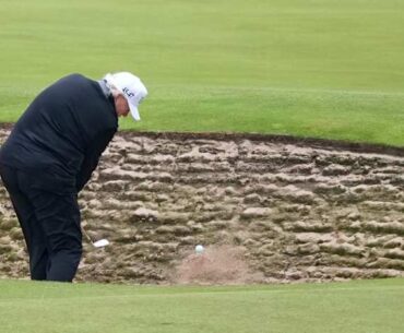 Trump once decried the idea of presidential vacations. His Scotland trip is built around golf