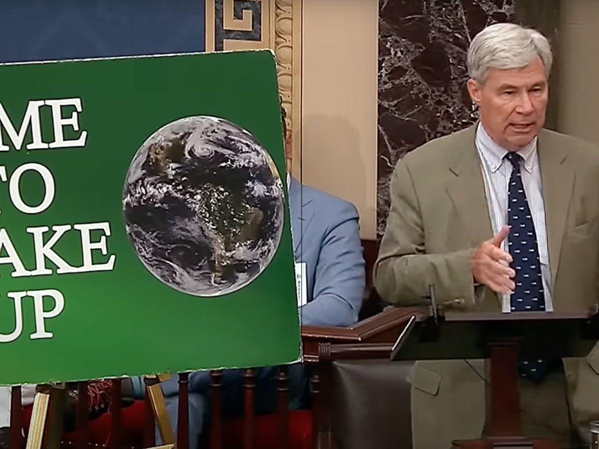 Senator Whitehouse delivers 300th “Time to Wake Up” climate speech, calls for fight against “shadow government”