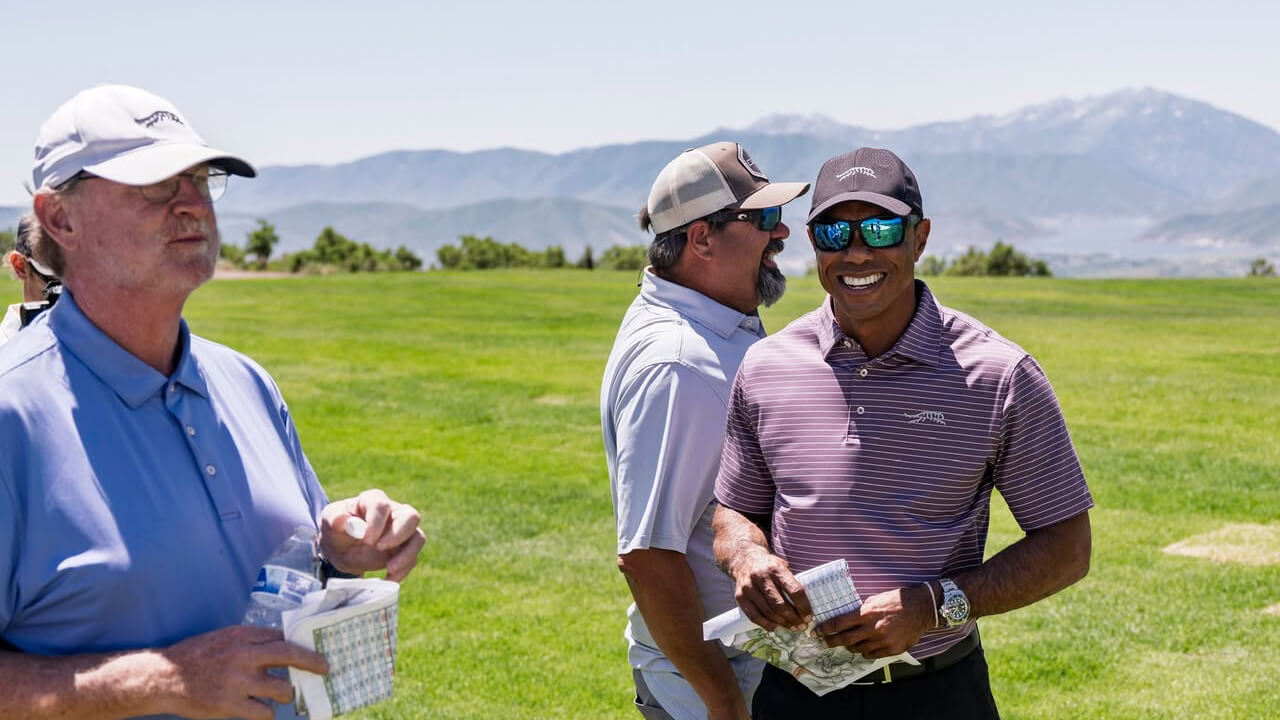 Tiger Woods visits Park City as construction progresses on first mountain golf course Marina Knight