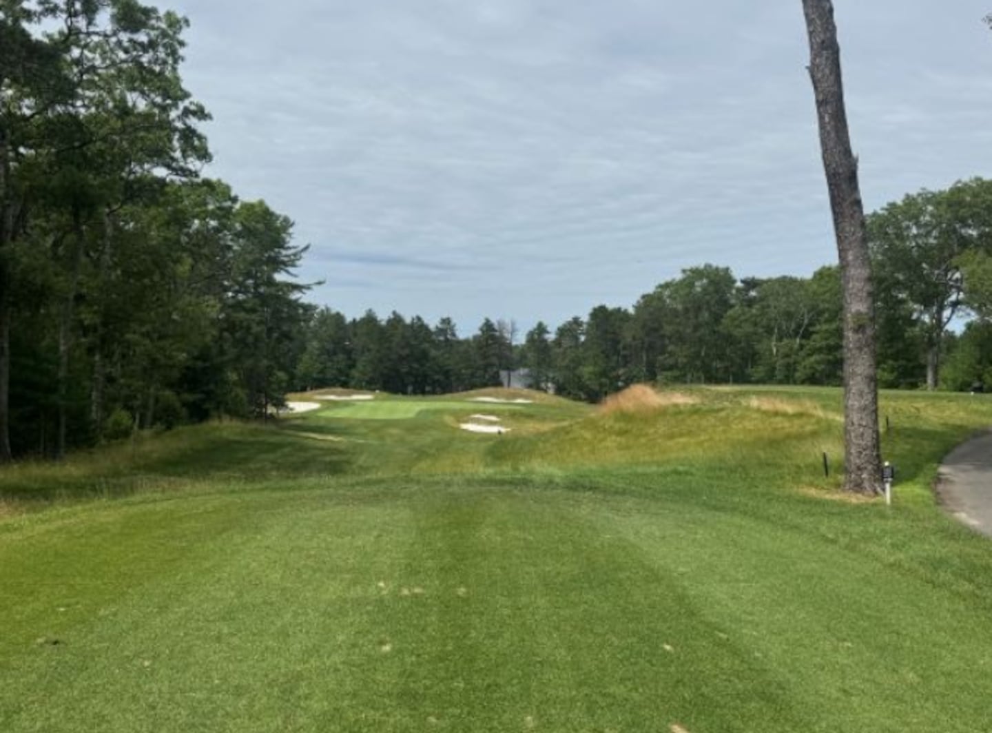 The new, public nine-hole South Shore Village Golf Club is part of a brand new 55+ development in South Kingstown. If you're looking for a new course while you're on vacation this month, you have to check this course out, says Globe columnist Dan McGowan. Pictured are holes 1 through 9.