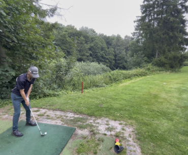 A quick round of Par 3’s with the boys