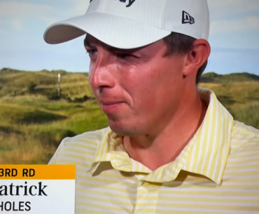 Todd Lewis asked Matt Fitzpatrick what he’s expecting from Scottie Scheffler tomorrow he responded “well hopefully a blow up”.  Honest man Matt.