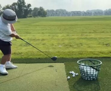 Adaptive golfer representing Team USA at competition
