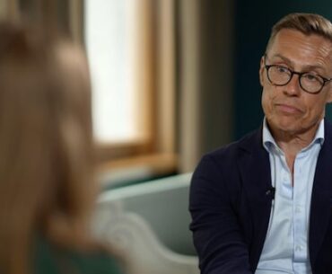 Finland's president on the Ukraine war, golfing with Trump and elbows up