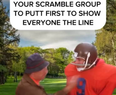 Played in a work scramble today