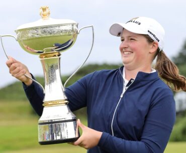 English golfer Lottie Woad wins Women's Scottish Open after turning pro at 21