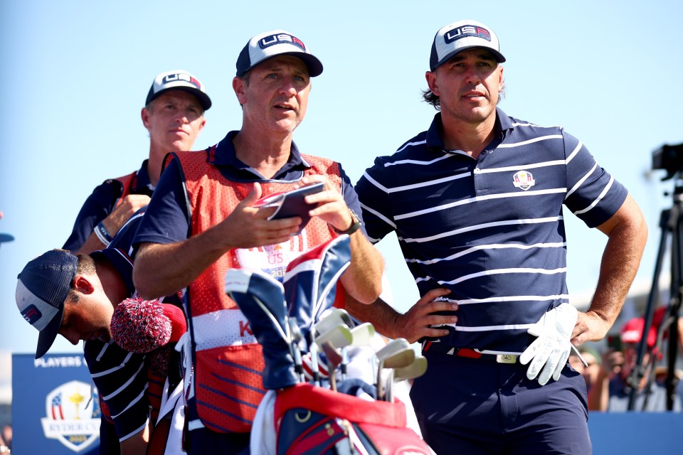 Koepka's caddie, Elliott, is from Portrush