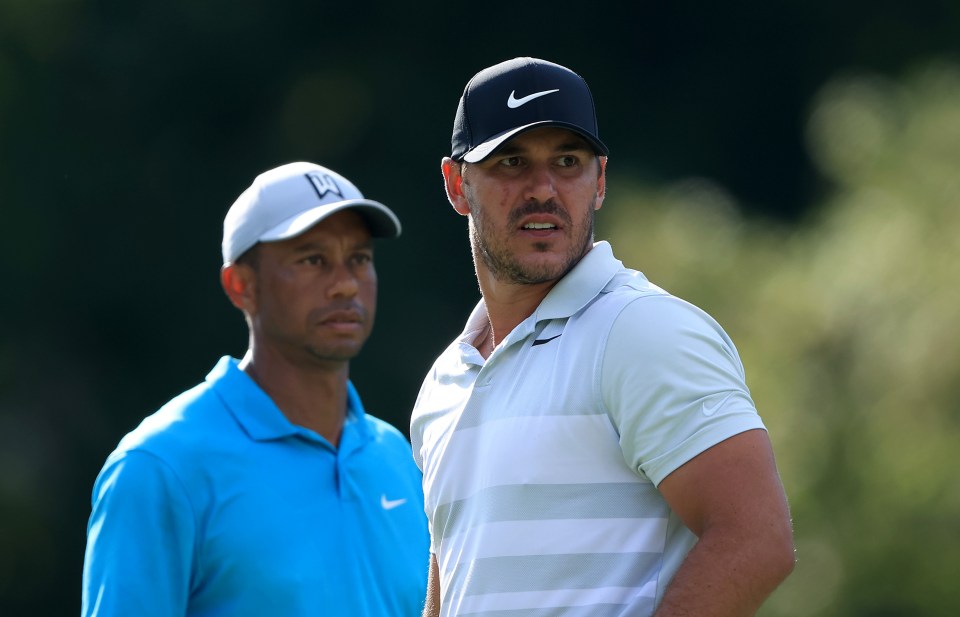 Woods and Koepka had been grouped together at the PGA Championship two months earlier