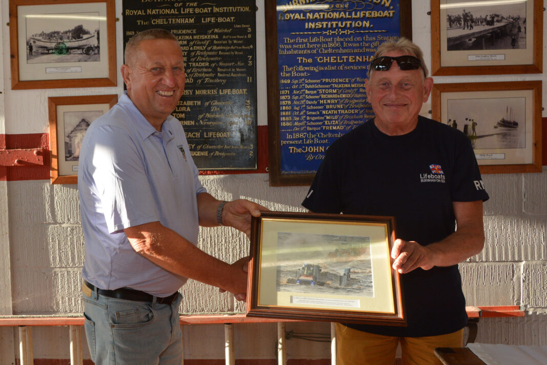 Burnham-on-Sea RNLI Thanks Burnham & Berrow Golf Club for £25,000 Charity Boost