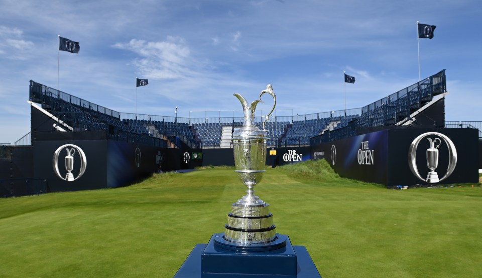 The Open will get underway at Portrush with the opening round on Thursday