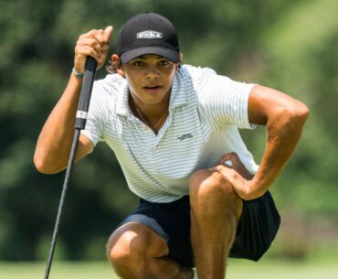 Charlie Woods bounces back from horror show in front of legendary dad Tiger with stunning round