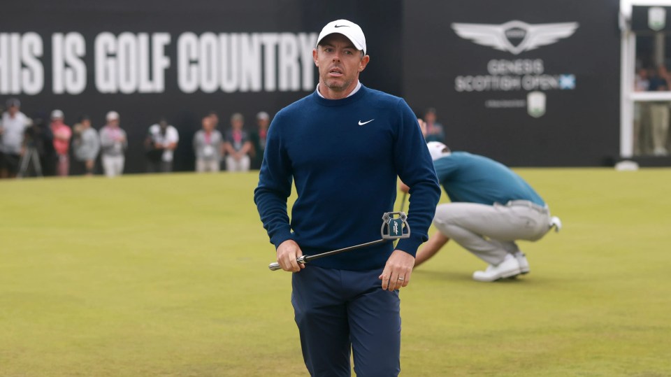 McIlroy was out on the course for almost six hours