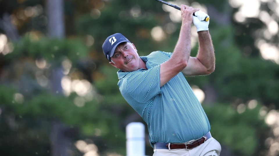 Kuchar chose not to finish the 18th hole at the 2024 Wyndham Championship